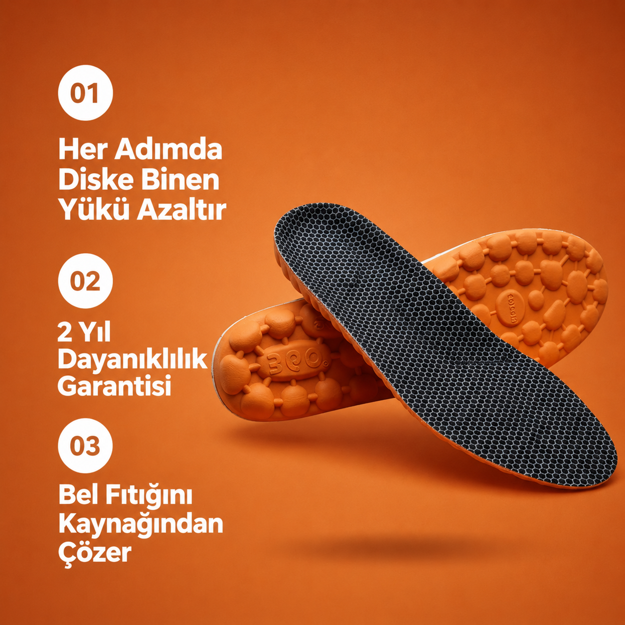 Stepixa® Ortopedik Masaj Tabanlığı- Bel Fıtığını Kaynağından Düzelt